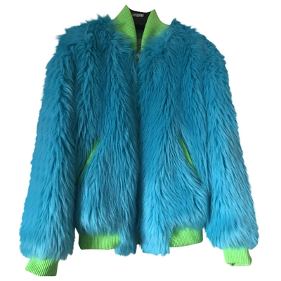 Pre-owned Alberta Ferretti Jacket In Turquoise