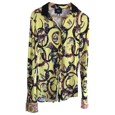 Pre-owned Roberto Cavalli Shirt In Yellow