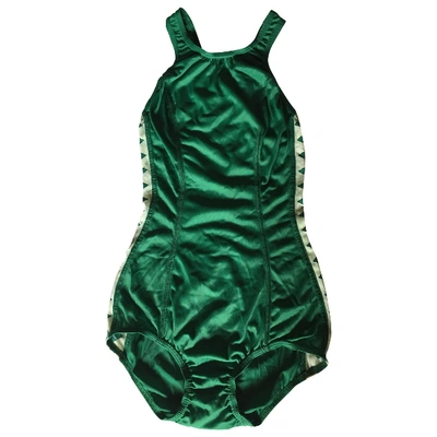 Pre-owned Arena One-piece Swimsuit In Green