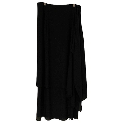 Pre-owned Acne Studios Maxi Skirt In Black