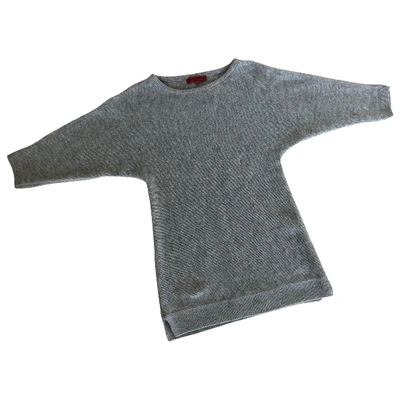 Pre-owned Lk Bennett Wool Jumper In Grey