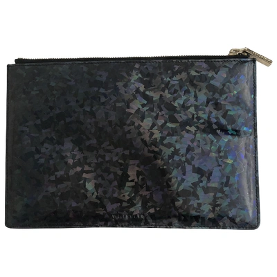 Pre-owned Whistles Clutch Bag In Blue