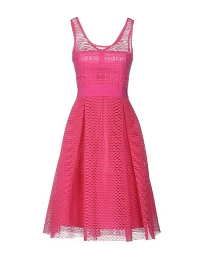 Pinko Knee-length Dress In Fuchsia | ModeSens