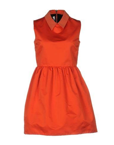 Mcq By Alexander Mcqueen Short Dresses In Red