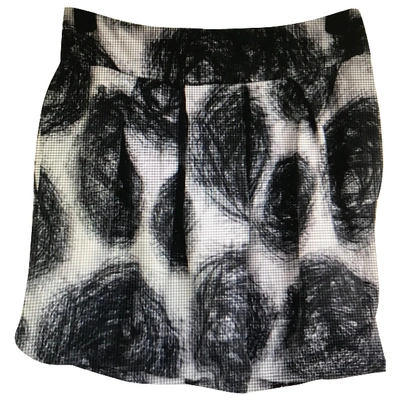 Pre-owned Nicole Farhi Silk Skirt