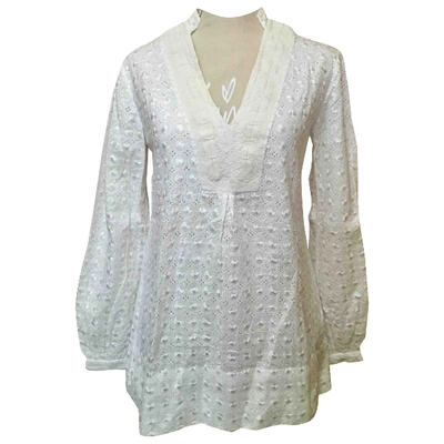 Pre-owned Pedro Del Hierro Tunic In White