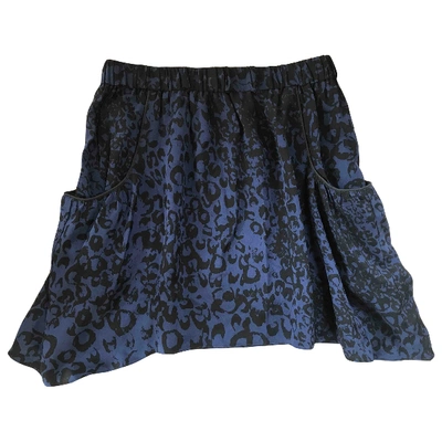 Pre-owned Sea New York Blue Silk Skirts