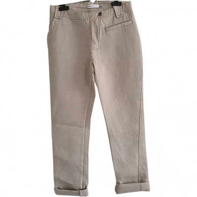 Pre-owned See By Chloé Large Pants In Beige