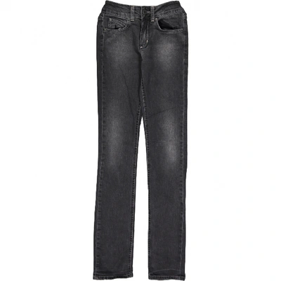 Pre-owned Acne Studios Straight Jeans In Black