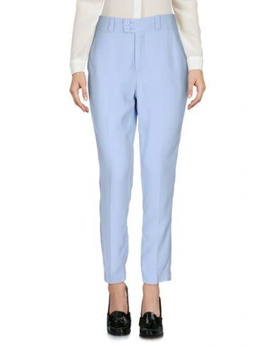 Dondup Casual Pants In Sky Blue