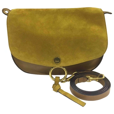 Pre-owned Chloé Kurtis Handbag In Brown