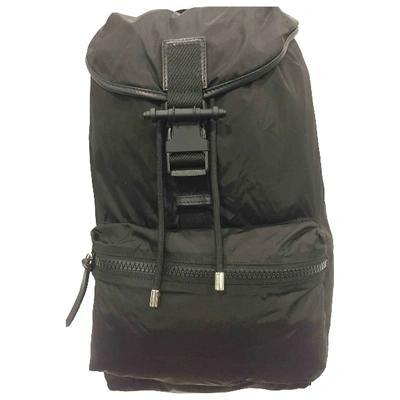 Pre-owned Givenchy Black Synthetic Backpacks