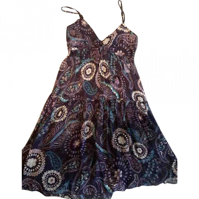 Pre-owned Tara Jarmon Silk Skirt