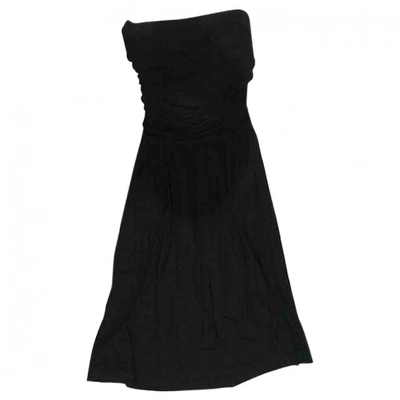 Pre-owned Tara Jarmon Dress In Black