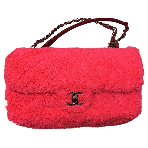pink fur wallet