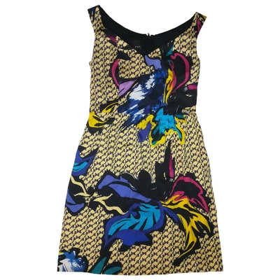 Pre-owned Pinko Mid-length Dress In Multicolour