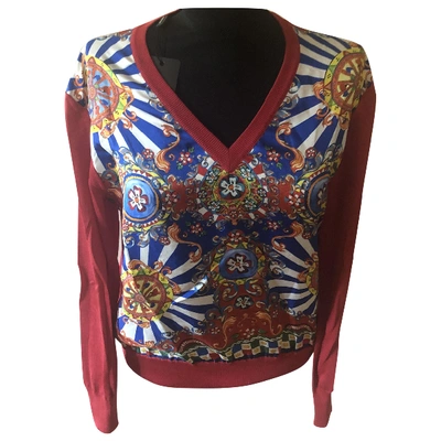 Pre-owned Dolce & Gabbana Silk Knitwear