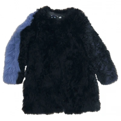 Pre-owned Charlotte Simone Multicolour Shearling Coat