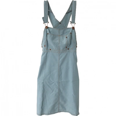 Pre-owned Jean Paul Gaultier Mid-length Dress In Blue