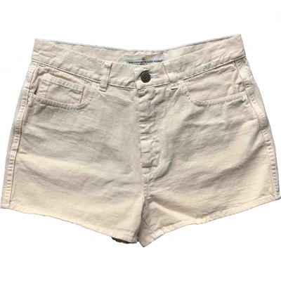 Pre-owned Golden Goose Beige Cotton Shorts