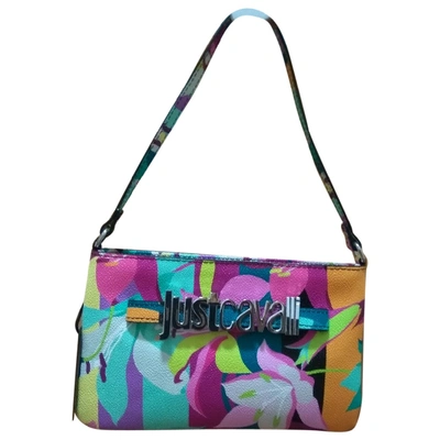 Pre-owned Just Cavalli Leather Handbag In Multicolour