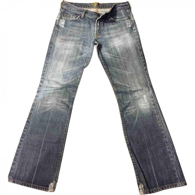 Pre-owned 7 For All Mankind Blue Denim - Jeans Jeans