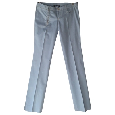 Pre-owned Dolce & Gabbana Trousers In Blue