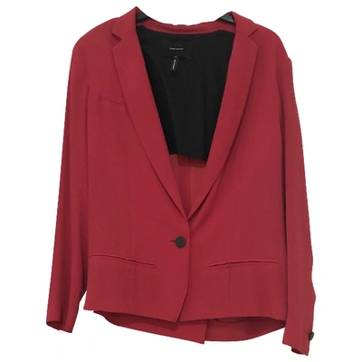 Pre-owned Isabel Marant Red Viscose Jacket