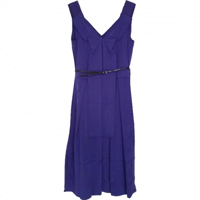 Pre-owned Marc Jacobs Mid-length Dress In Purple