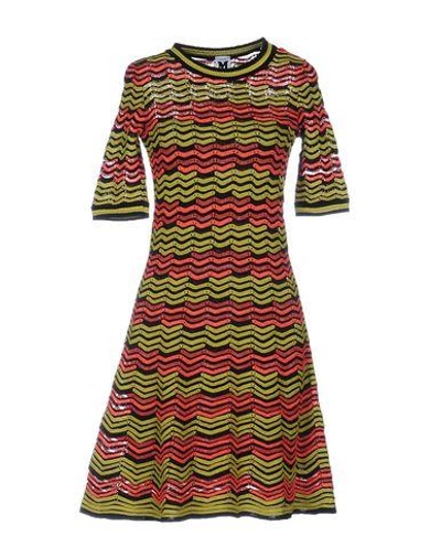 M Missoni Short Dresses In Light Green