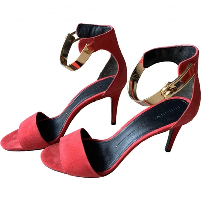 Pre-owned Stella Luna Sandals In Red