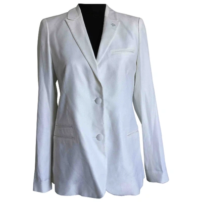 Pre-owned Zadig & Voltaire White Viscose Jacket