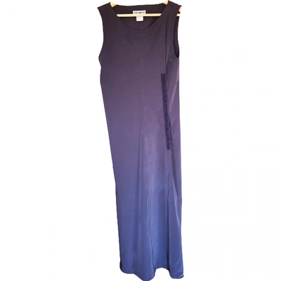 Pre-owned Issey Miyake Dress In Blue