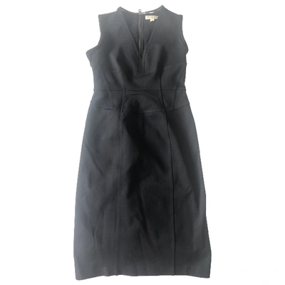 Pre-owned Burberry Mid-length Dress In Black