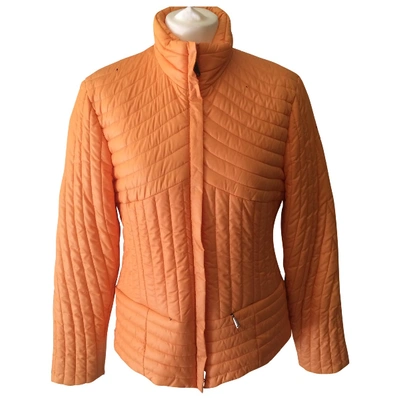 Pre-owned Luisa Cerano Short Vest In Orange