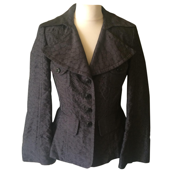 Pre-owned Luisa Cerano Anthracite Jacket | ModeSens