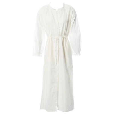 Pre-owned Vilshenko Mid-length Dress In White