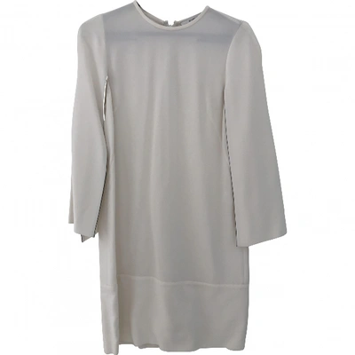 Pre-owned Givenchy Mini Dress In White