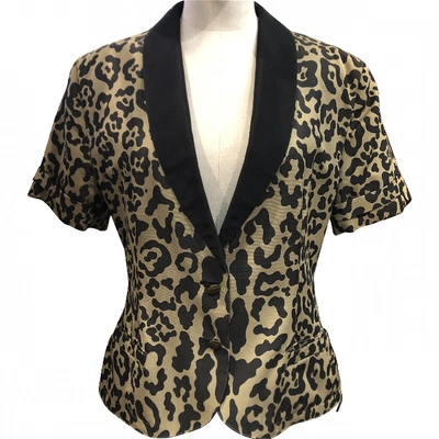 Pre-owned Versace Silk Short Vest In Other