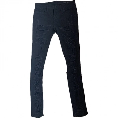 Pre-owned Blanknyc Slim Jeans In Black