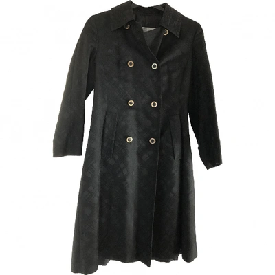 Pre-owned Aquascutum Black Coat