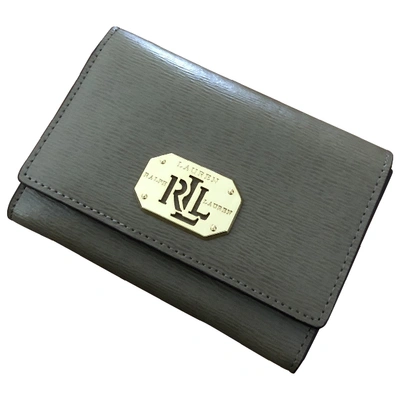 Pre-owned Lauren Ralph Lauren Leather Wallet