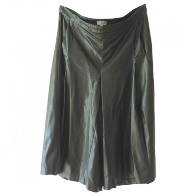 Pre-owned Hoss Intropia Mid-length Skirt In Green