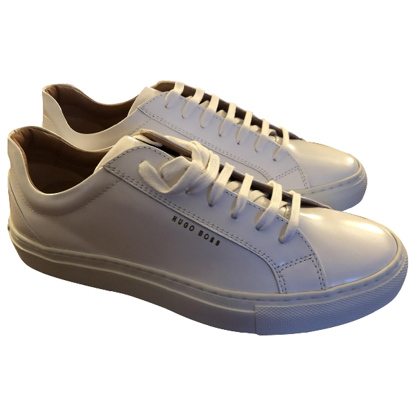 hugo boss zero white trainers