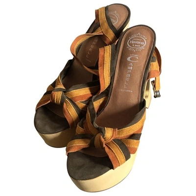 Pre-owned Jeffrey Campbell Mules & Clogs In Multicolour
