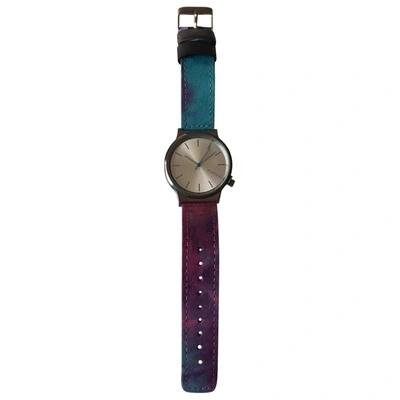 Pre-owned Komono Watch In Multicolour