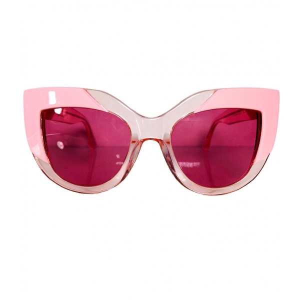 Pre-owned Poppy Lissiman Pink Sunglasses | ModeSens
