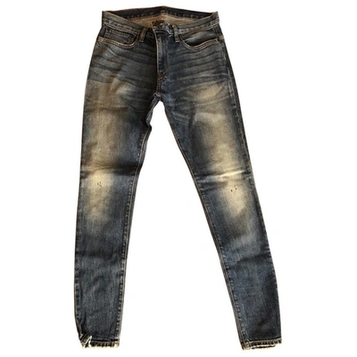 Pre-owned 6397 Blue Cotton Jeans