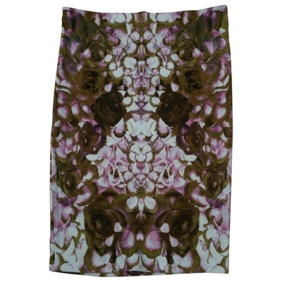 Pre-owned Mcq By Alexander Mcqueen Mid-length Skirt In Multicolour