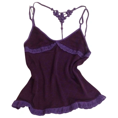 Pre-owned Ermanno Scervino Knitwear In Purple